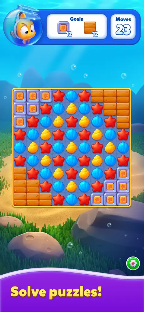 Pocket Fishdom screenshot 1