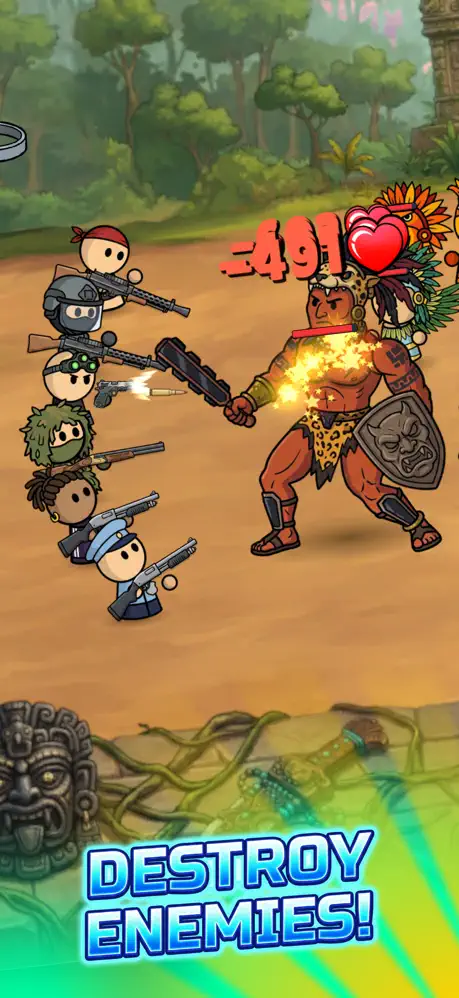 Idle Squad Tactics ✨ screenshot 5