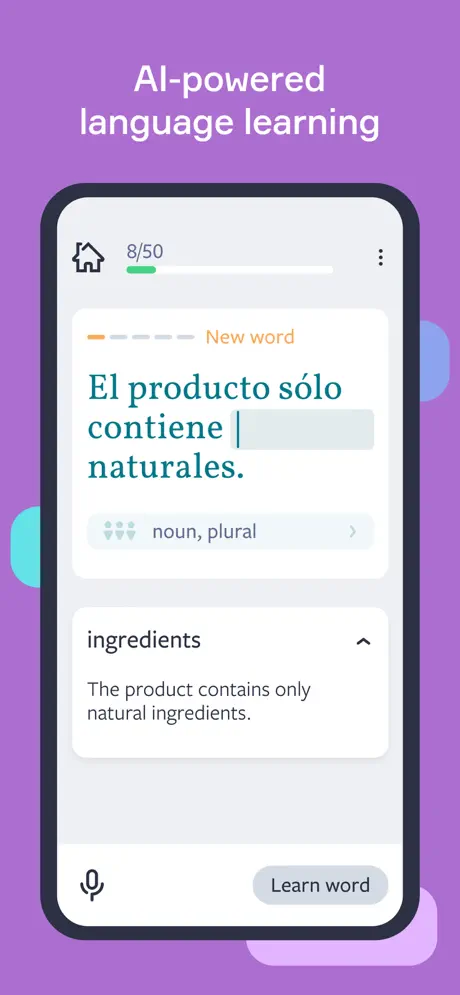 Lingvist screenshot 2