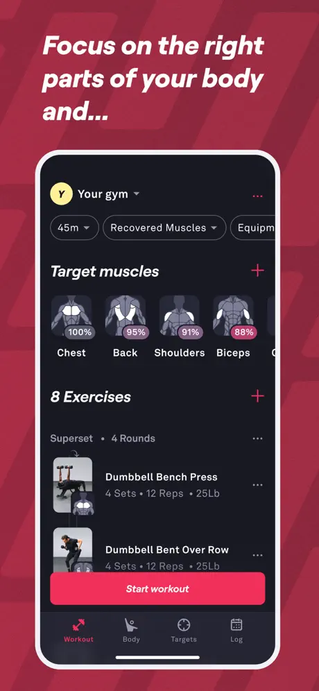 Fitbod screenshot 5