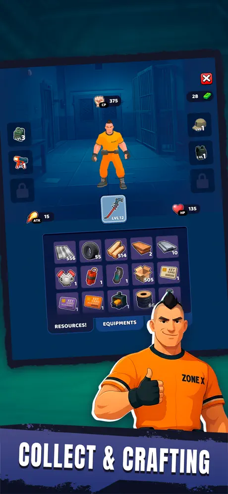 Zone X: Wasteland Survival RPG - iOSGods.com screenshot 4