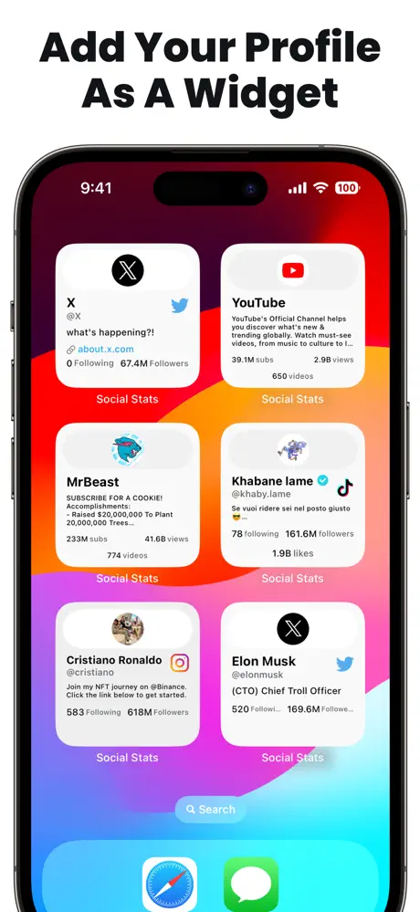 Social Stats screenshot 4