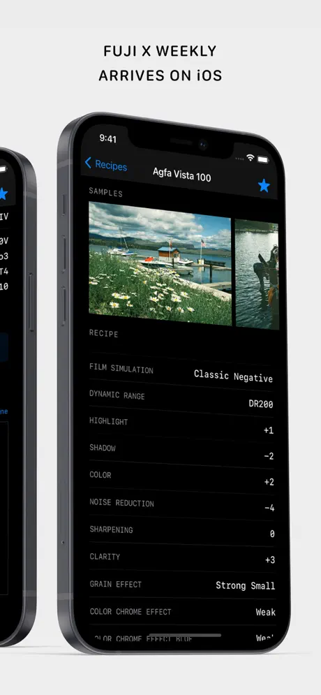 Fuji X Weekly — Film Recipes screenshot 1