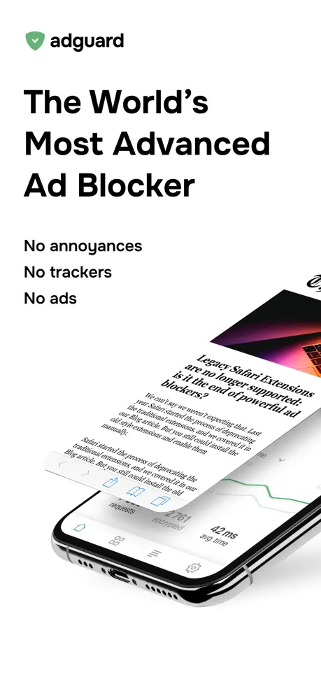 AdGuard Pro: Safari Ad Blocker screenshot 1