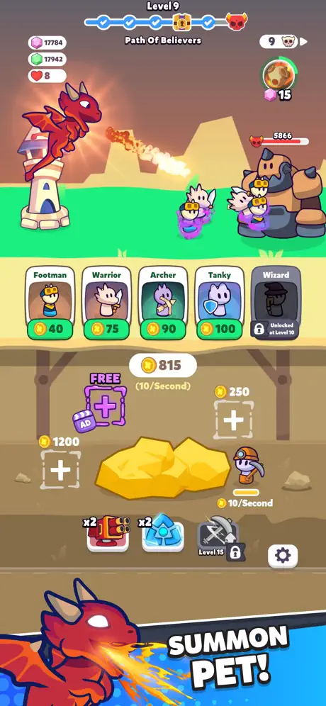 Miner Fighters - iOSGods.com screenshot 4