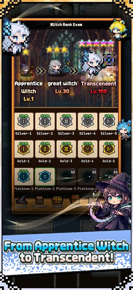 Legend of Witch : Idle RPG ✨ screenshot 4