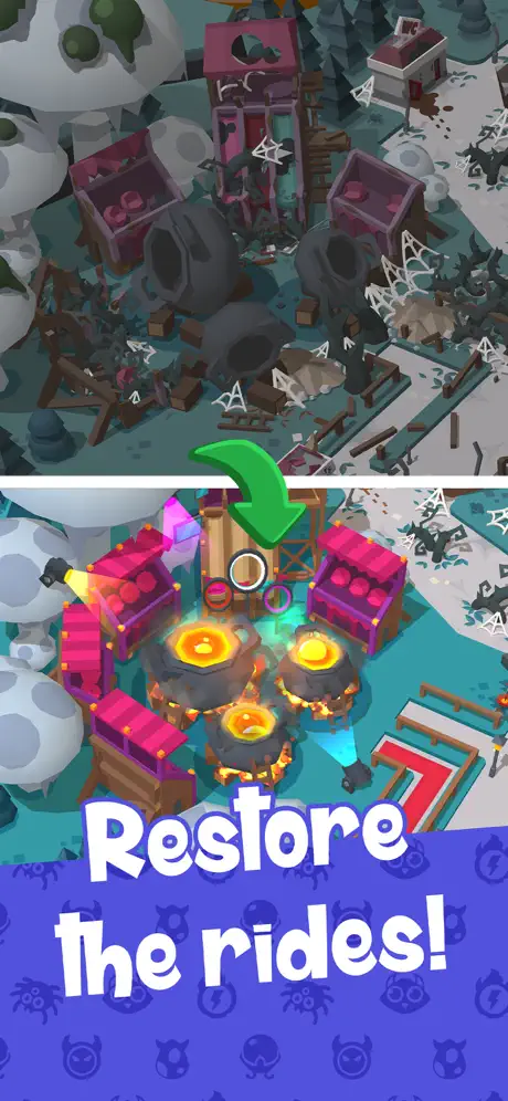 Hell Merge - iOSGods.com screenshot 4
