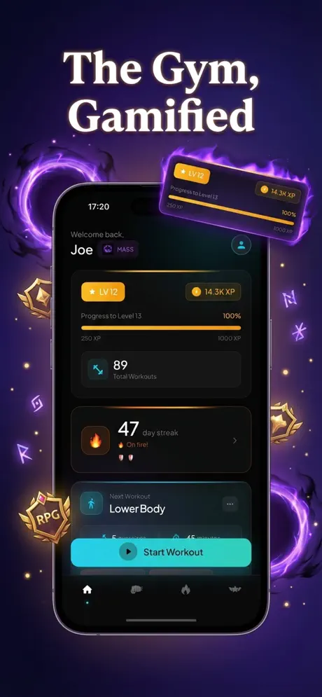 GymLevels 🚀 screenshot 1