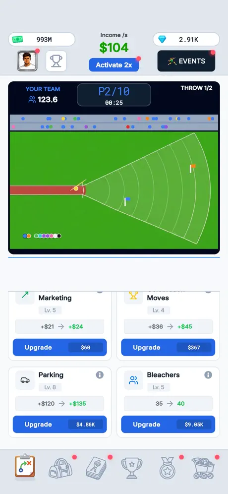Track Star - Team Managar Idle ✨ screenshot 4