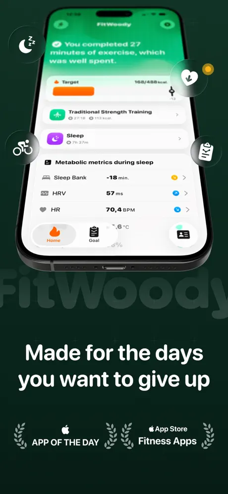 FitWoody screenshot 1