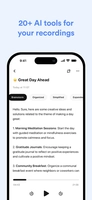 Screenshot 4 of Echo - AI Audio & Voice Notes
