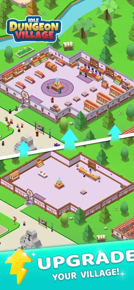 Idle Dungeon Village screenshot 3