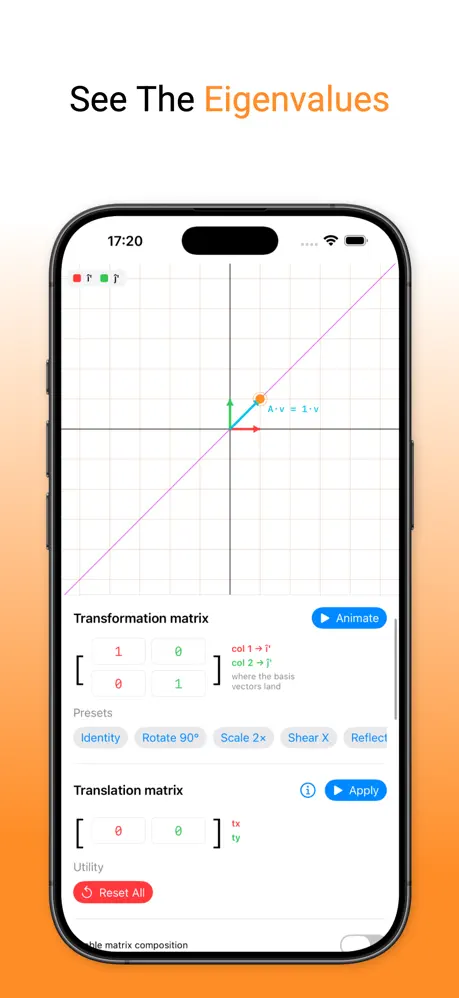 Linear Algebra Visualizer screenshot 5