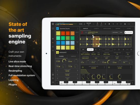 BeatMaker 3 for iPad screenshot 1