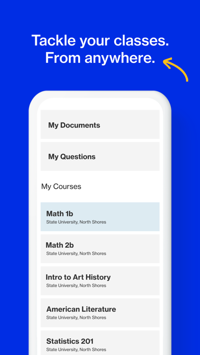 Course Hero: Homework Helper (Original App) screenshot 1