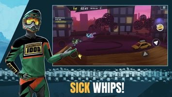 Screenshot 2 of Mad Skills Motocross 3 Hack for iOS