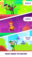 Screenshot 3 of Ultimate Bowmasters Unlimited Money Hack for iOS