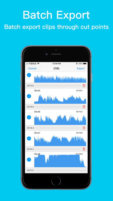 EZAudioCut - Audio Editor screenshot 2