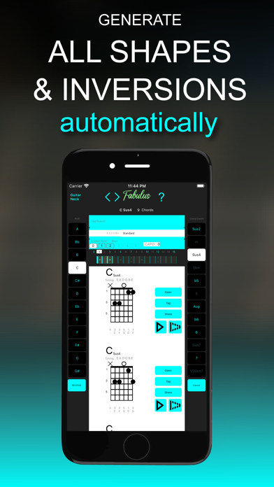 FABULUS Guitar Chord Name App screenshot 3