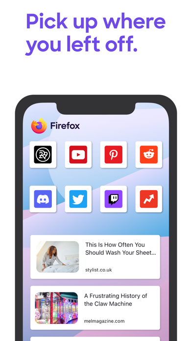 Firefox: Private, Safe Browser screenshot 1