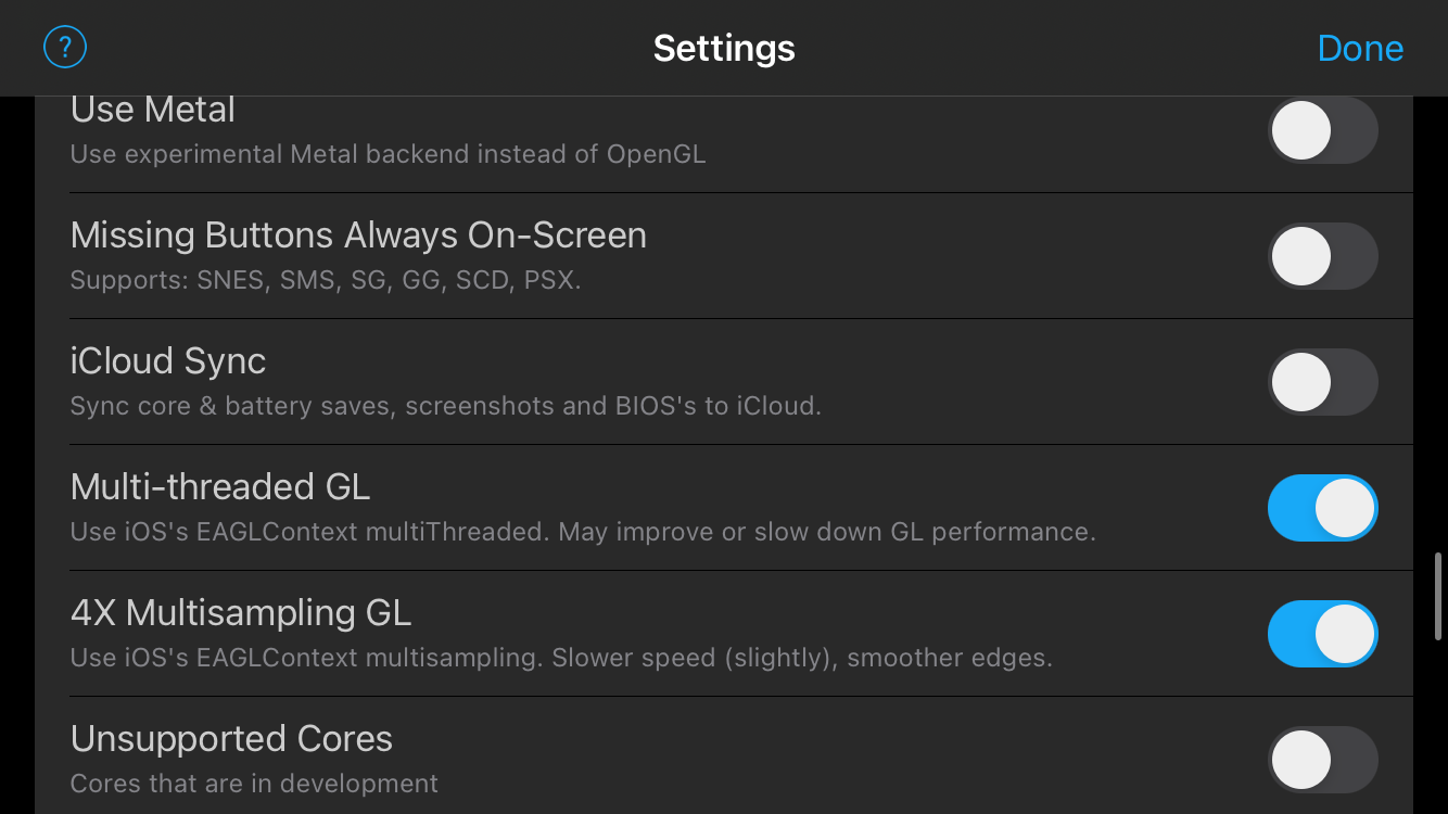 Provenance EMU for iOS screenshot 4