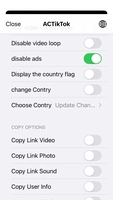 ACTikTok Tweak screenshot 3