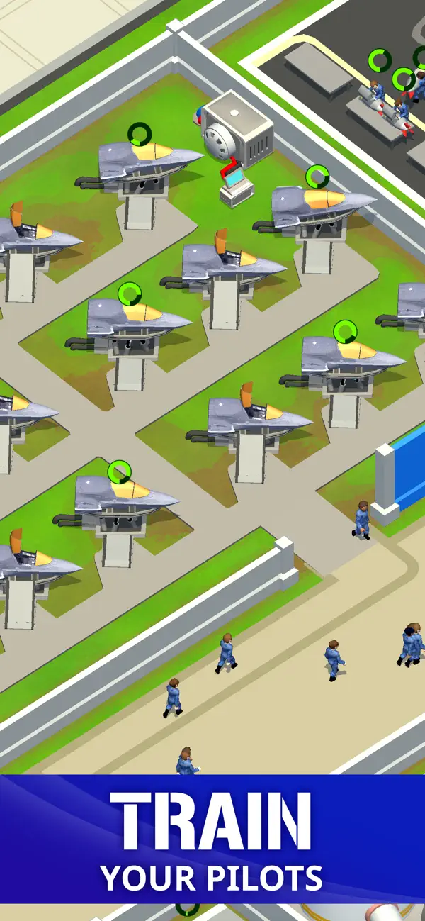 Idle Air Force Base Hack screenshot 2