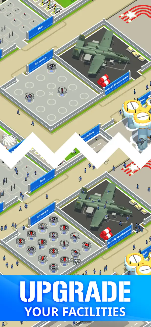 Idle Air Force Base Hack screenshot 3