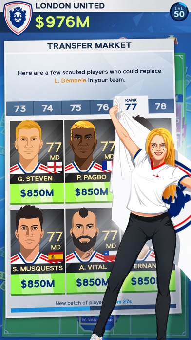 Idle Eleven - Soccer Tycoon Hack screenshot 1