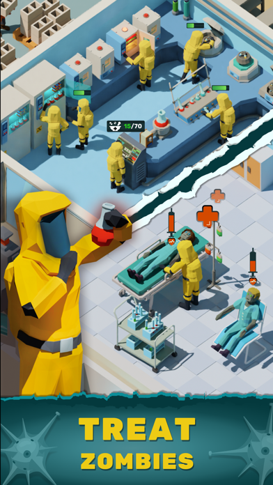 Idle Zombie Hospital Builder Hack screenshot 2