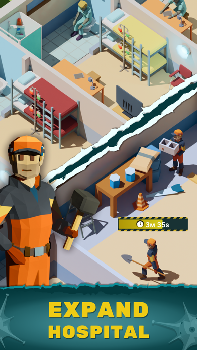 Idle Zombie Hospital Builder Hack screenshot 1