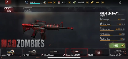 Screenshot 1 of MAD ZOMBIES: Offline Shooter Hack