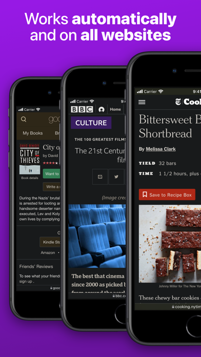 Noir - Safari Dark Mode for iOS screenshot 2