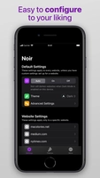 Screenshot 3 of Noir - Safari Dark Mode for iOS