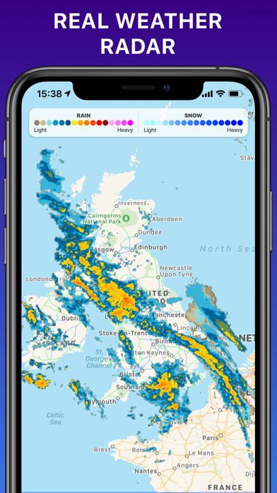 RAIN RADAR -  live weather maps screenshot 4