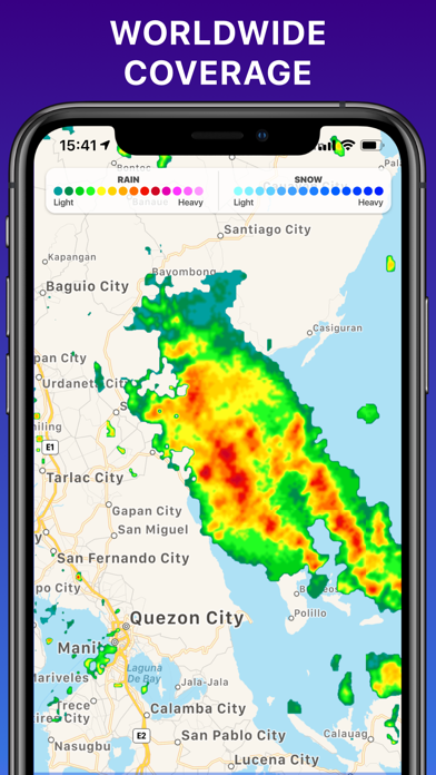 RAIN RADAR -  live weather maps screenshot 2