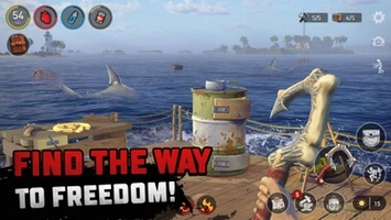 Screenshot 3 of Raft Survival - Ocean Nomad (Original App)