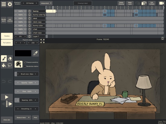 RoughAnimator - animation app screenshot 5