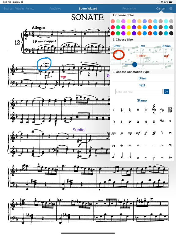 Score Wizard for iPad screenshot 5