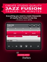 Screenshot 4 of SessionBand Jazz Fusion