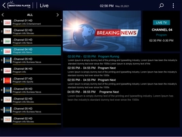 Screenshot 2 of Smarters Player Lite