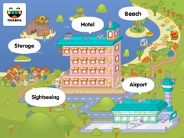 Screenshot 3 of Toca Life: Vacation - Mod for iOS