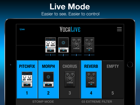 VocaLive for iPad screenshot 1
