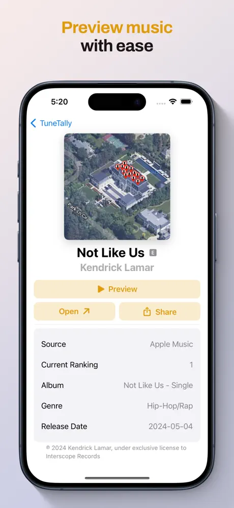 TuneTally screenshot 4