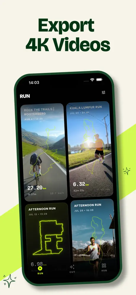 RunCut screenshot 5