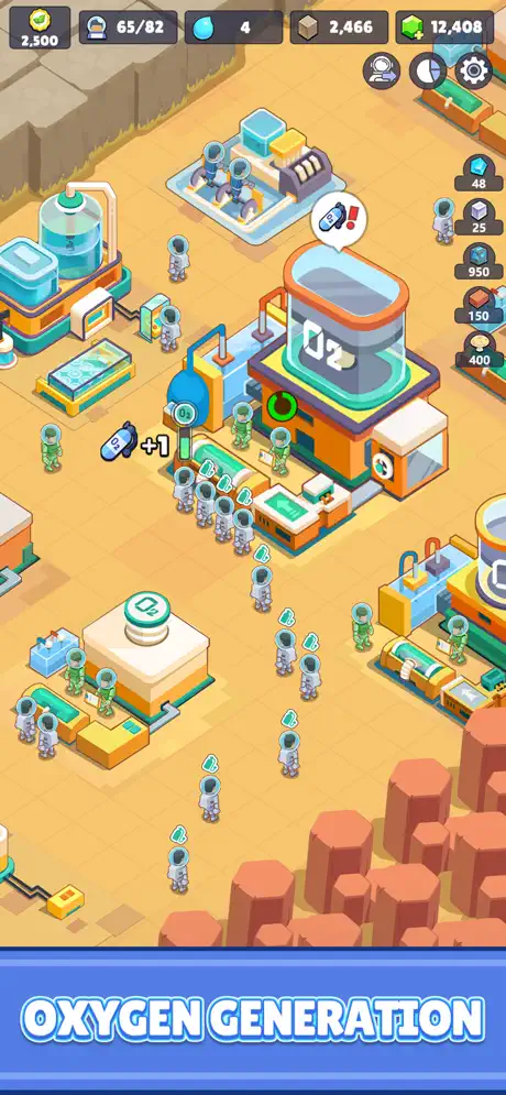 Idle Mars Survival - iOSGods.com screenshot 3