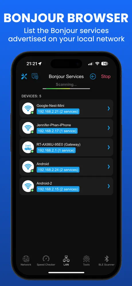 Wifi Analyzer screenshot 4
