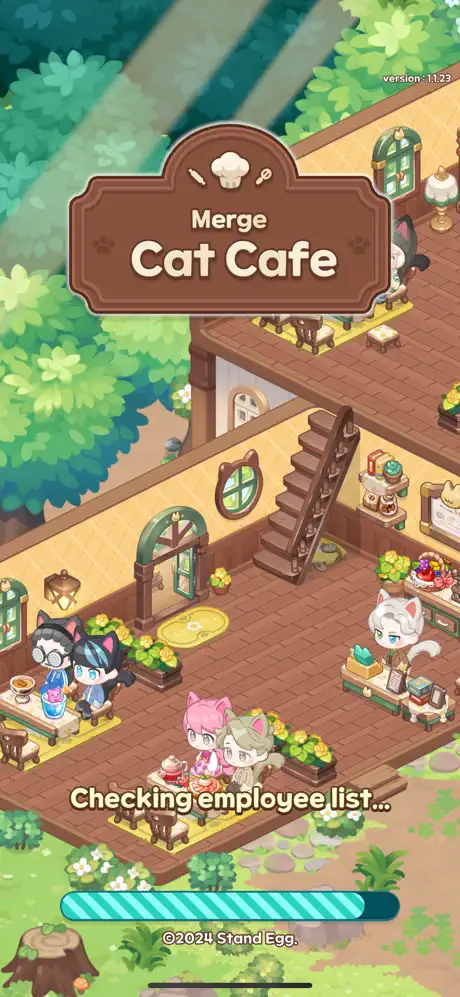 Merge Cat Cafe ✨ screenshot 1