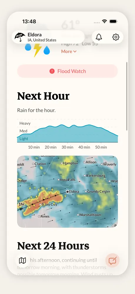 Acme Weather screenshot 2
