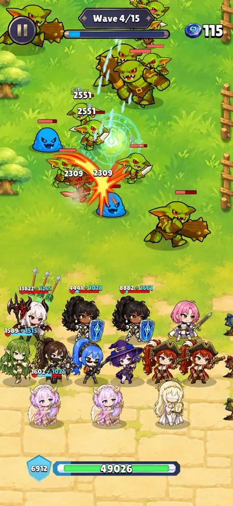 Valkyria Nexus Battle ✨ screenshot 3